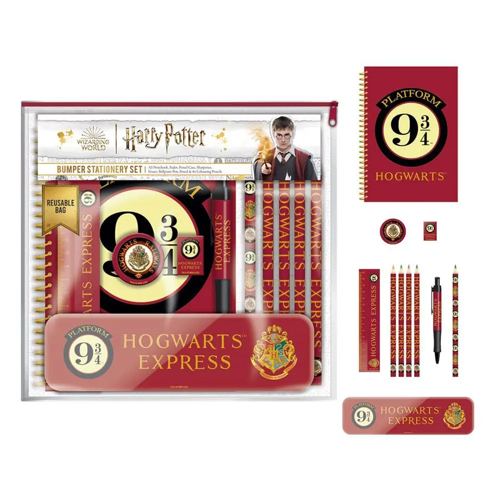 Harry Potter Set de papetărie 11 piese Platforma 9 3/4 poza produsului