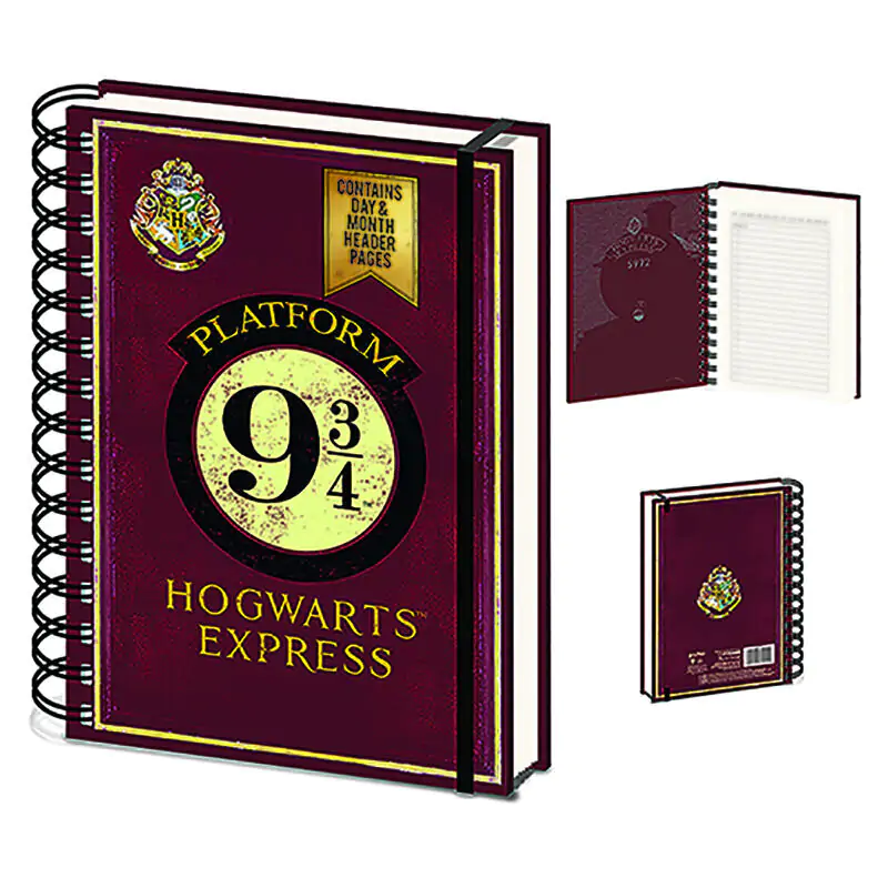 Harry Potter Platform 9 3/4 caiet A5 poza produsului