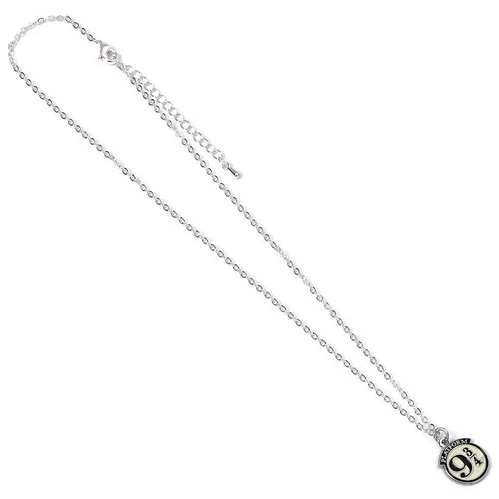 Pandantiv Harry Potter & Colier Platforma 9 3/4 (placat cu argint) poza produsului