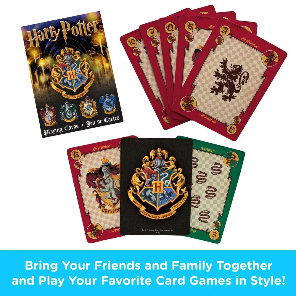 Harry Potter Playing Cards Crests - Cărți de joc poza produsului