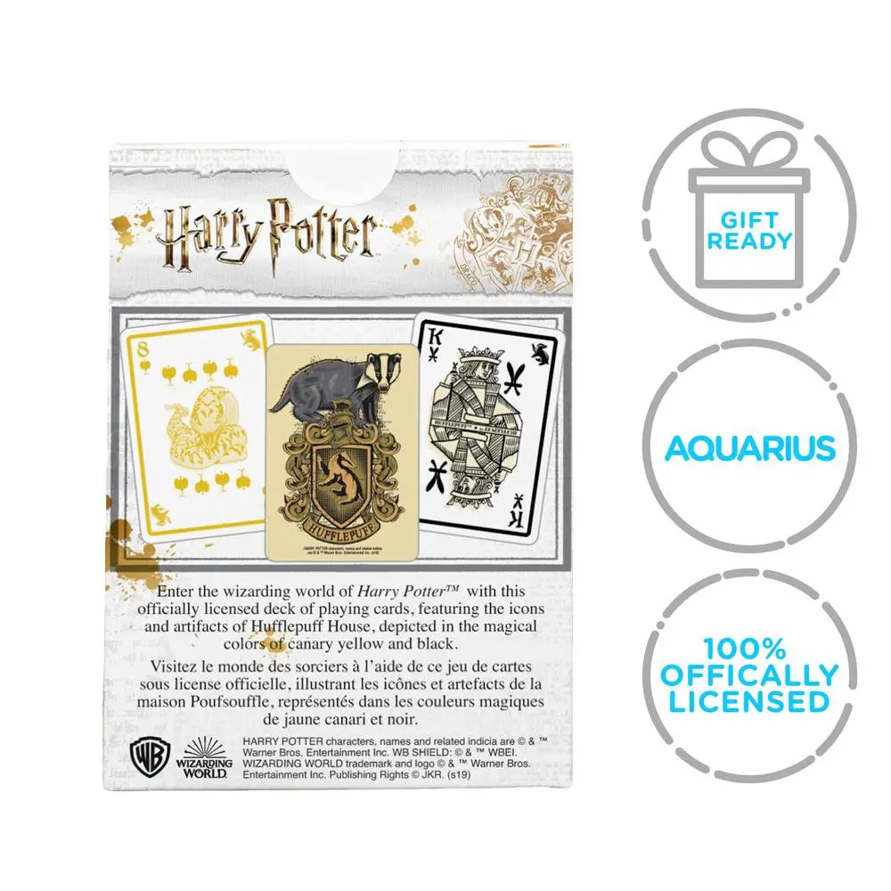 Harry Potter Cărți de Joc Hufflepuff poza produsului