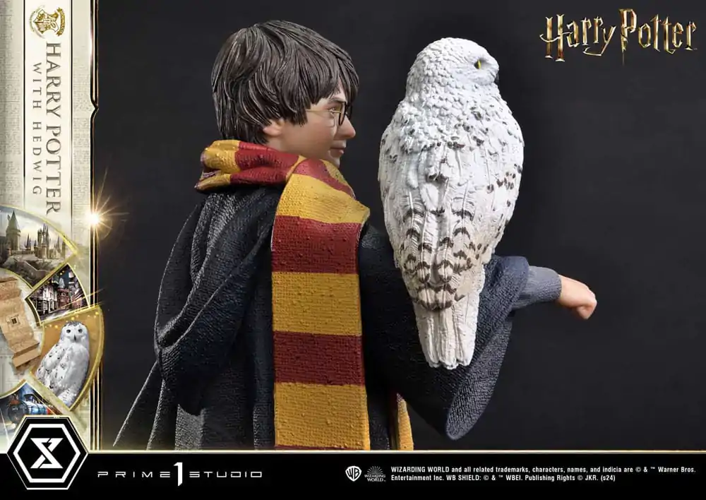 Harry Potter Prime Collectibles Statuie 1/6 Harry Potter cu Hedwig 28 cm poza produsului