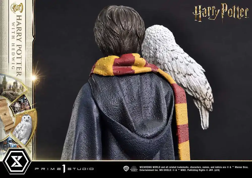 Harry Potter Prime Collectibles Statuie 1/6 Harry Potter cu Hedwig 28 cm poza produsului