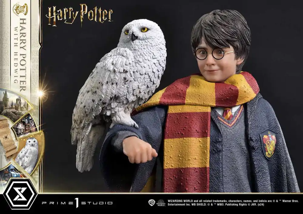 Harry Potter Prime Collectibles Statuie 1/6 Harry Potter cu Hedwig 28 cm poza produsului