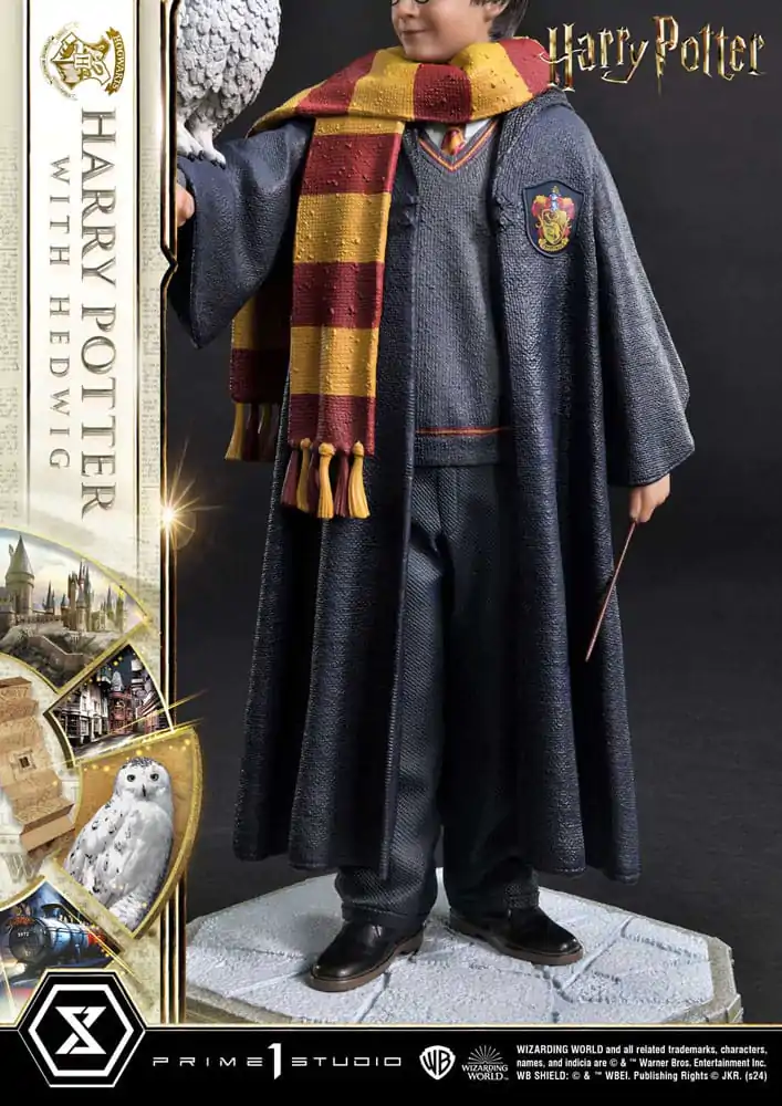 Harry Potter Prime Collectibles Statuie 1/6 Harry Potter cu Hedwig 28 cm poza produsului