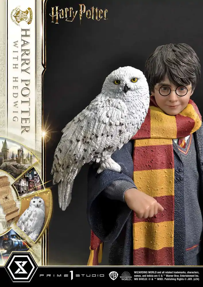 Harry Potter Prime Collectibles Statuie 1/6 Harry Potter cu Hedwig 28 cm poza produsului