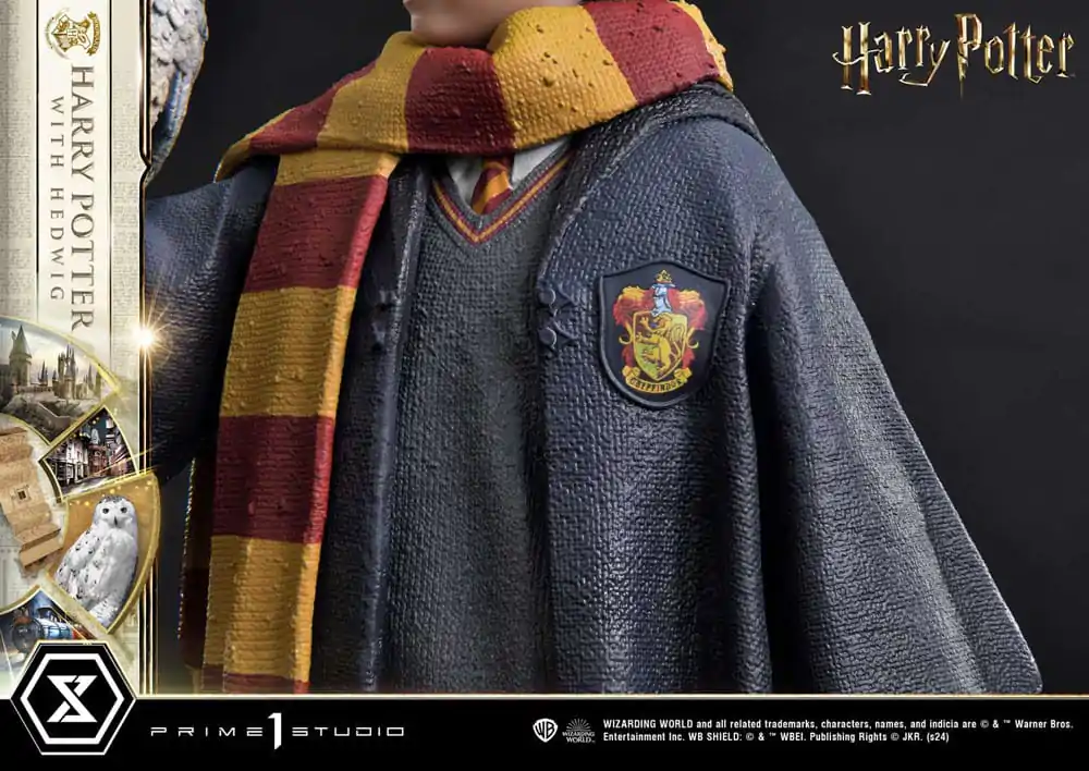 Harry Potter Prime Collectibles Statuie 1/6 Harry Potter cu Hedwig 28 cm poza produsului