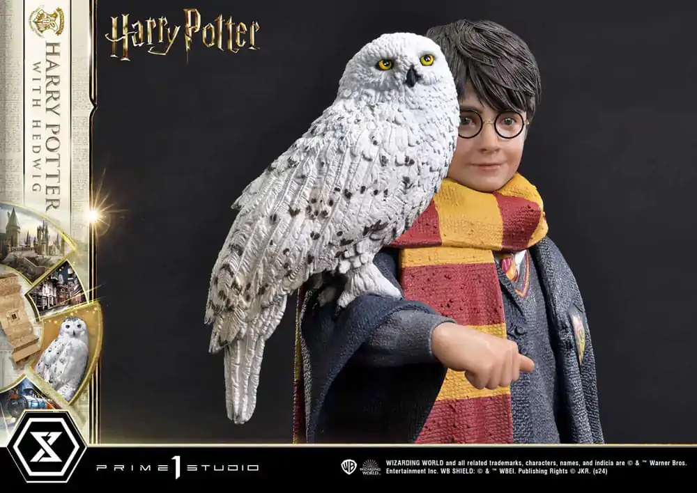 Harry Potter Prime Collectibles Statuie 1/6 Harry Potter cu Hedwig 28 cm poza produsului