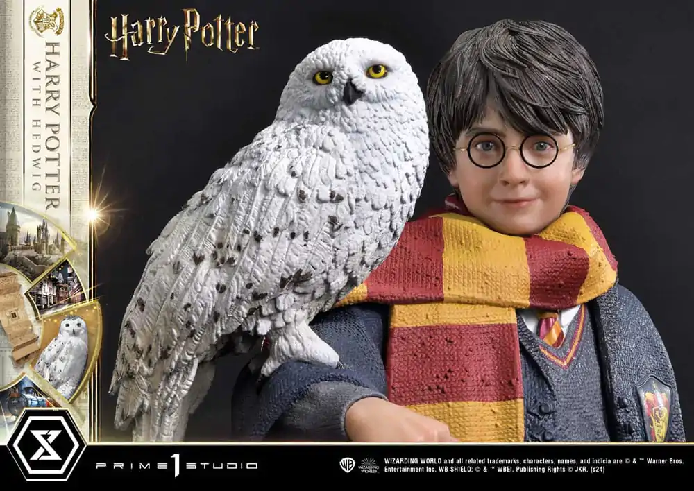 Harry Potter Prime Collectibles Statuie 1/6 Harry Potter cu Hedwig 28 cm poza produsului