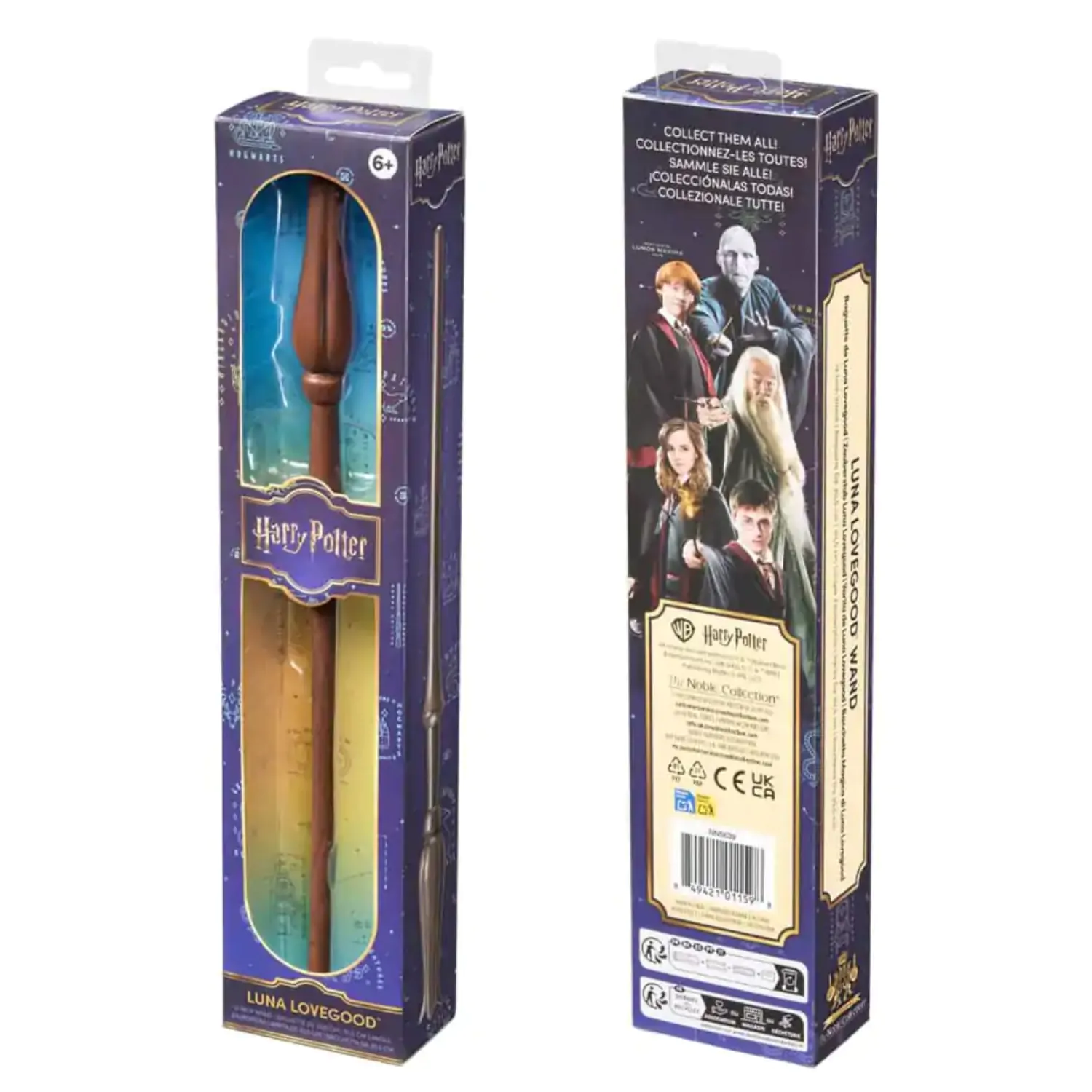 Harry Potter Bagheta de Joc pe Roluri Luna Lovegood 30 cm poza produsului