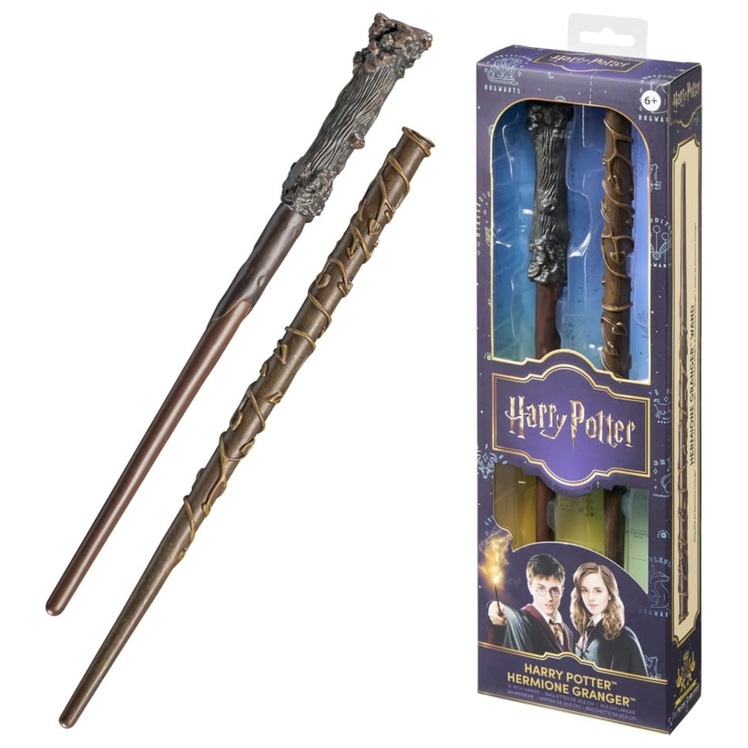 Harry Potter Roleplay Replica Baghete 2 bucăți Harry Potter & Hermione Granger 31 cm poza produsului