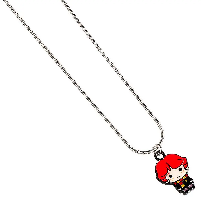 Lantisor si pandantiv Harry Potter Cutie Collection Ron Weasley (silver plated) poza produsului