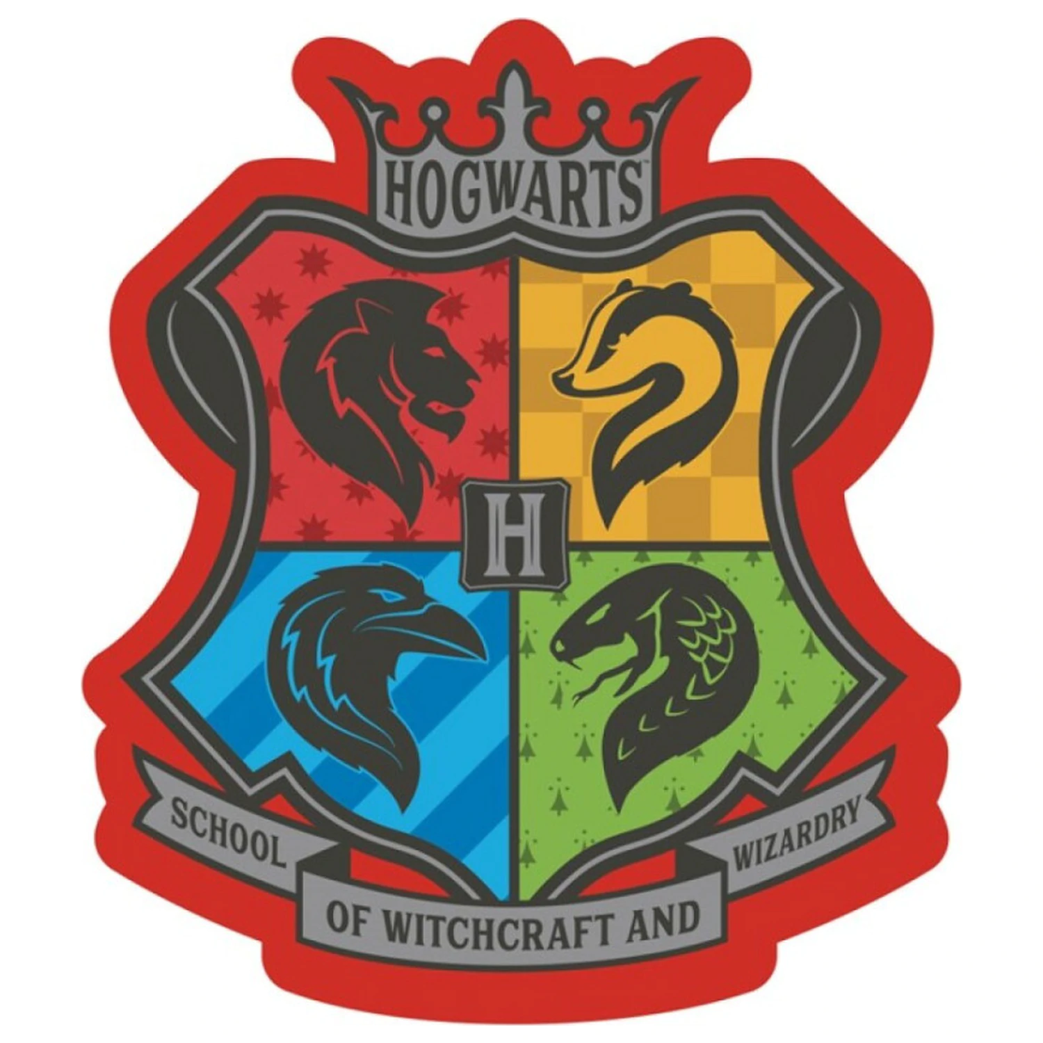 Harry Potter Hogwarts School Shaped Pernă poza produsului