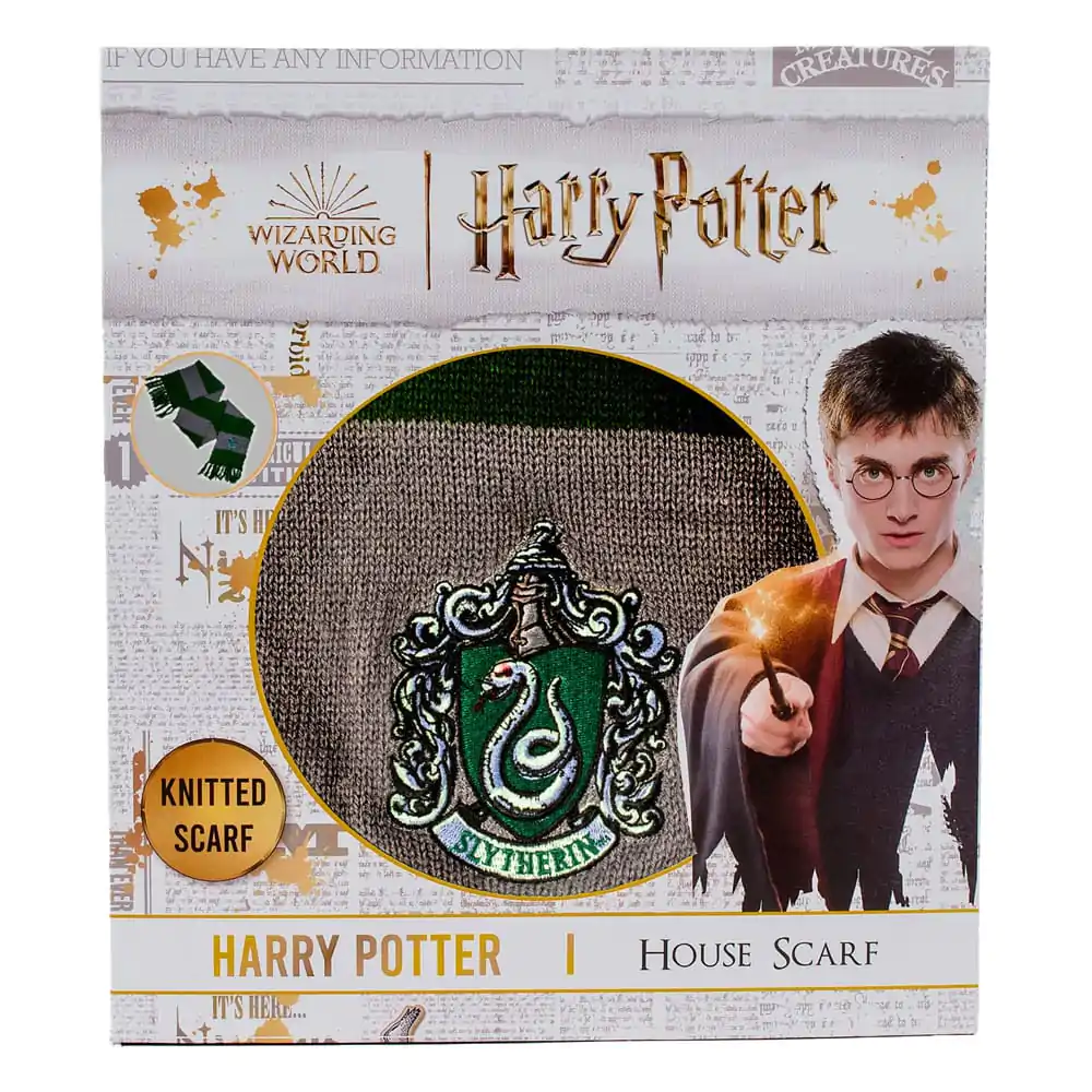 Harry Potter Fular Slytherin Bold Stripes (Boxed) 160 cm poza produsului