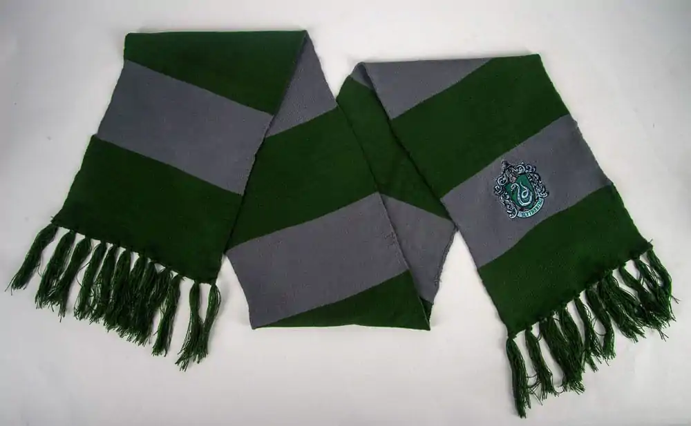 Harry Potter Fular Slytherin Bold Stripes (Umeraș) 160 cm poza produsului