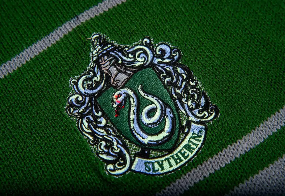 Eșarfă Harry Potter Slytherin Dungi Subțiri (Ambalată) 160 cm poza produsului