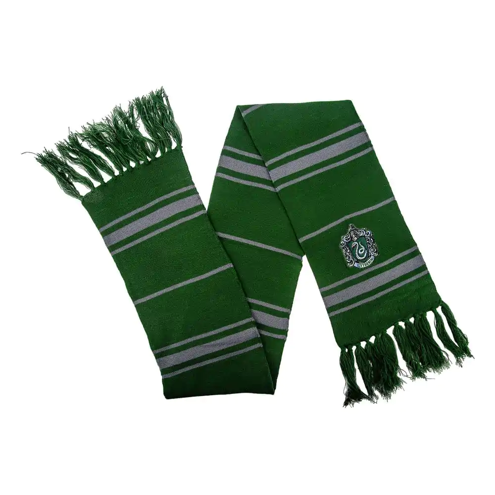 Eșarfă Harry Potter Slytherin Dungi Subțiri (Ambalată) 160 cm poza produsului