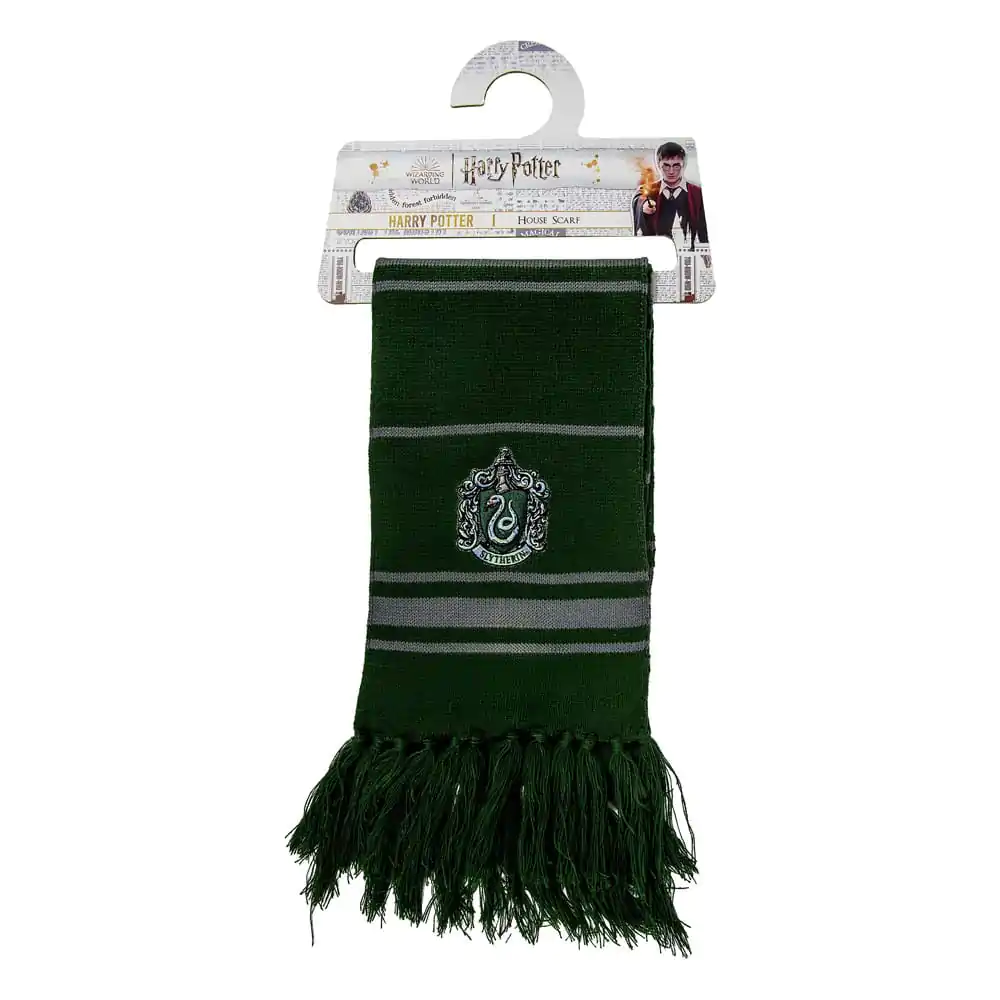 Harry Potter Fular Slytherin Thin Stripes (Hanger) 160 cm poza produsului