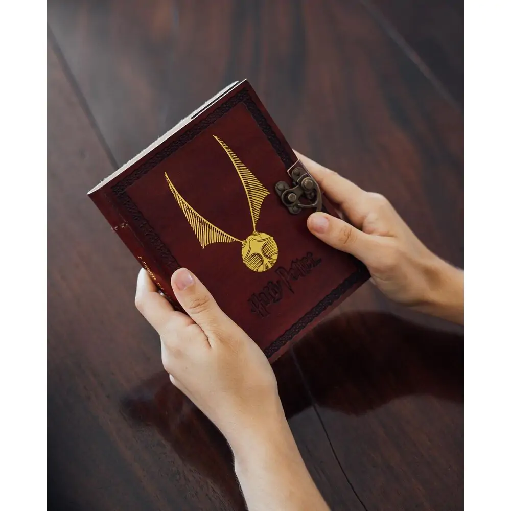 Harry Potter Snitch notebook din piele poza produsului