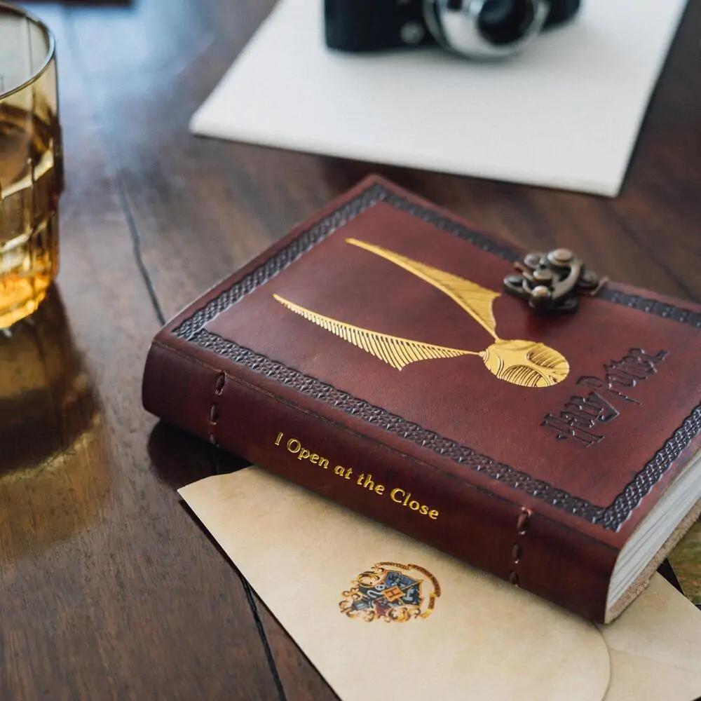 Harry Potter Snitch notebook din piele poza produsului