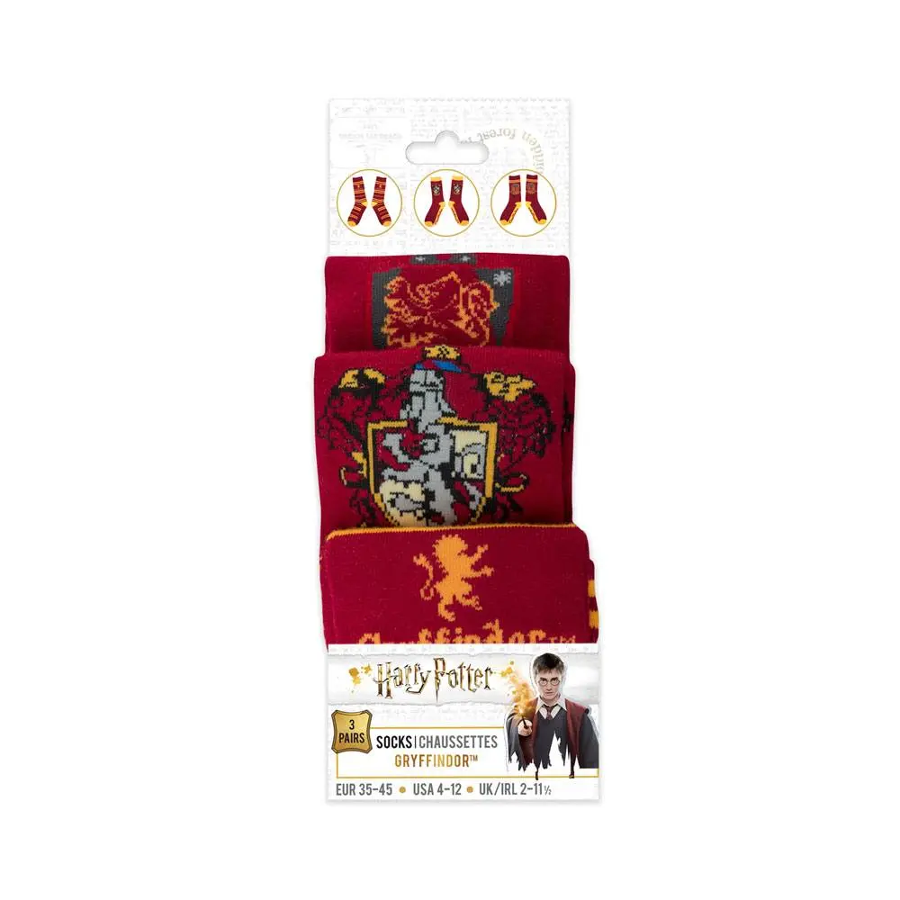 Șosete Harry Potter 3-Pack Gryffindor poza produsului