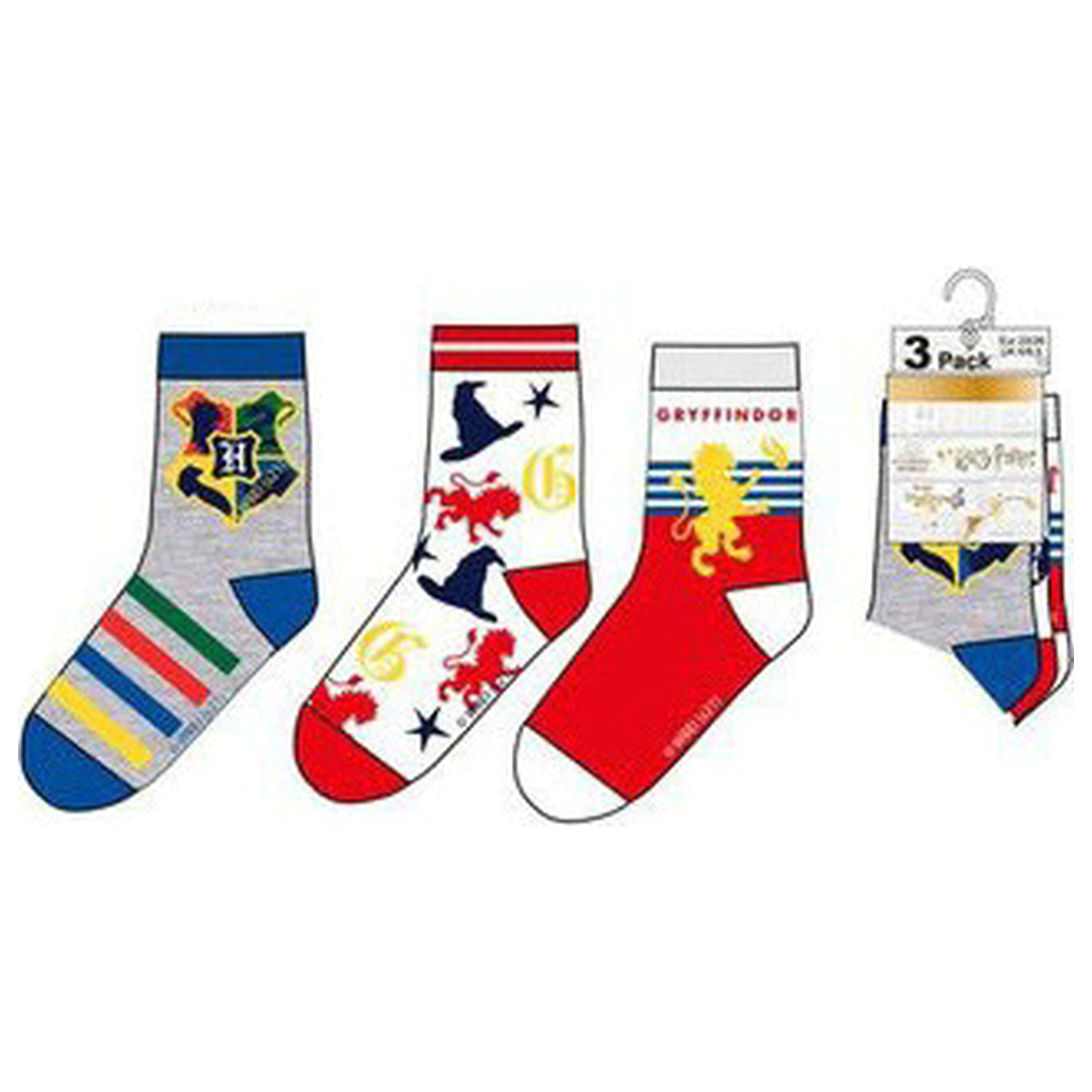 Harry Potter Sorting Hat White șosete pentru copii 23/26 poza produsului