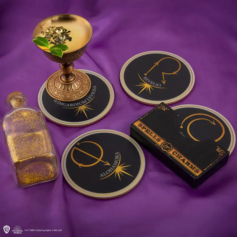 Harry Potter Coaster Set de 2 Spell & Charms poza produsului