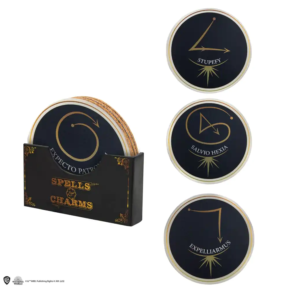 Harry Potter Coaster Set de 2 Spell & Charms poza produsului