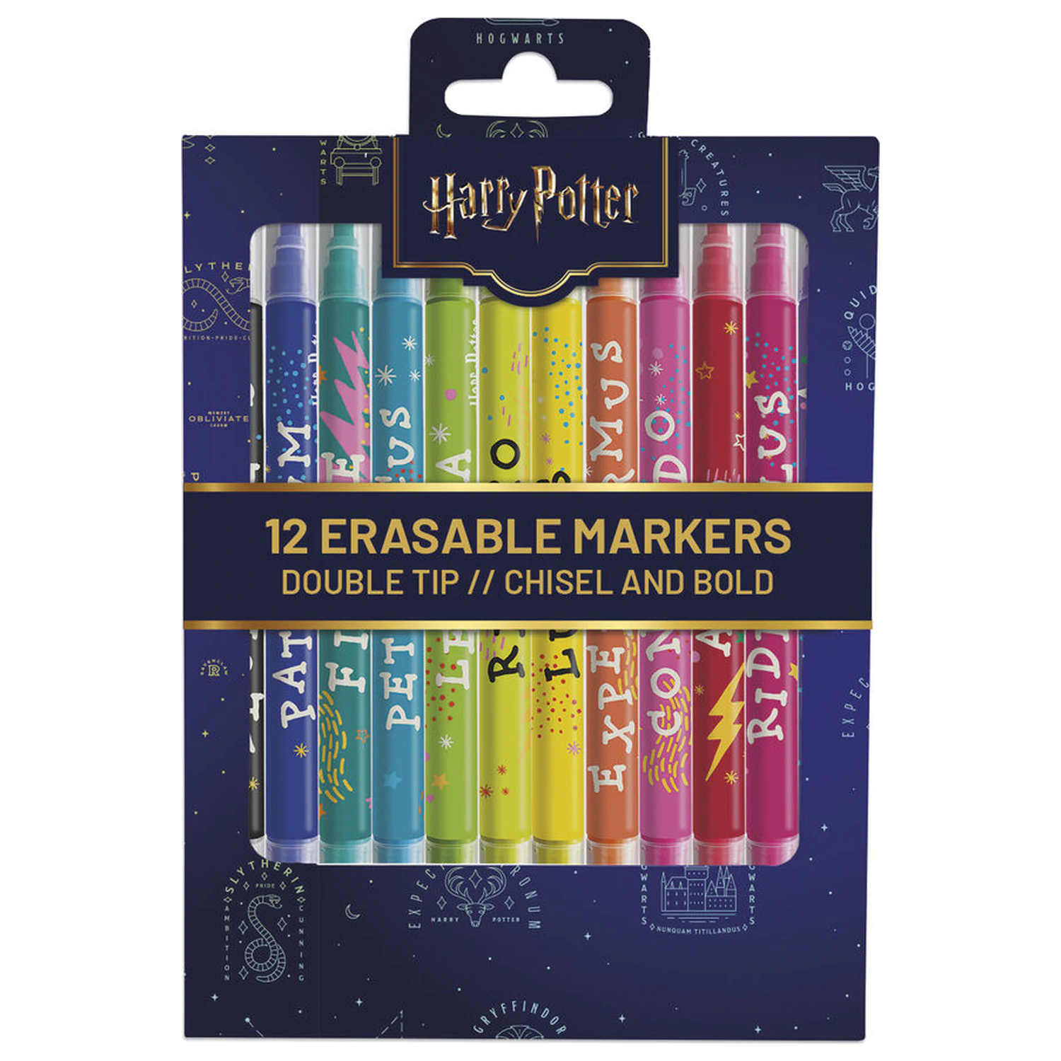 Harry Potter Spells set de 12 markere erasable poza produsului