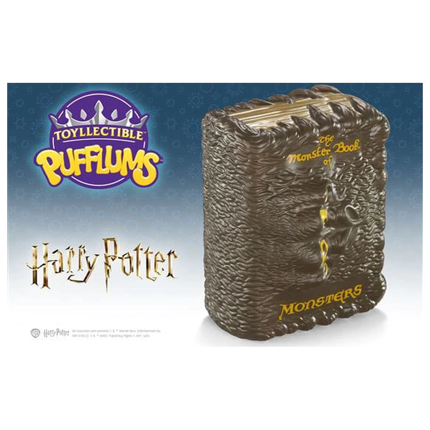 Harry Potter Squishy Pufflums The Monster Book of Monsters 15 cm poza produsului