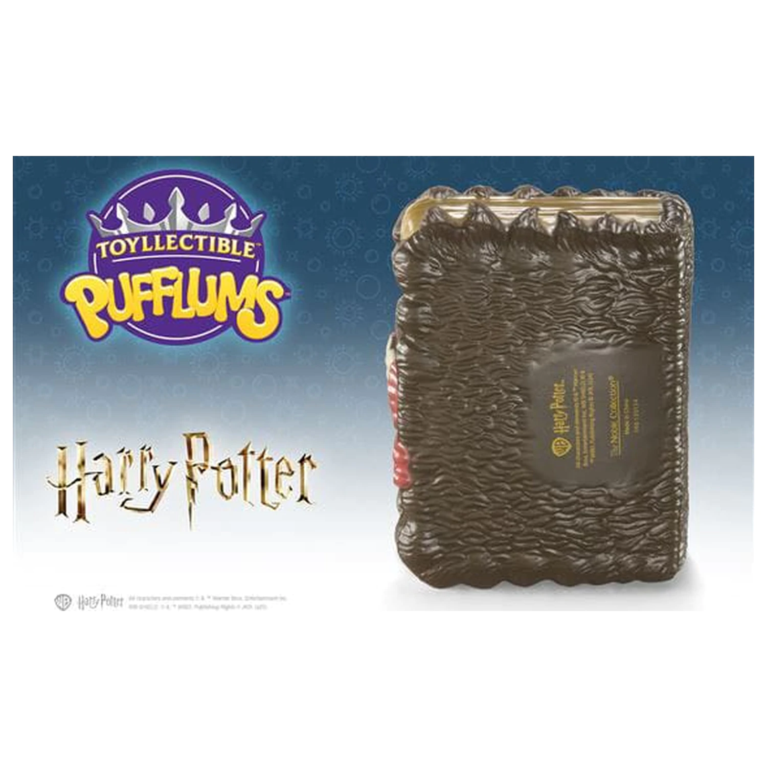Harry Potter Squishy Pufflums The Monster Book of Monsters 15 cm poza produsului