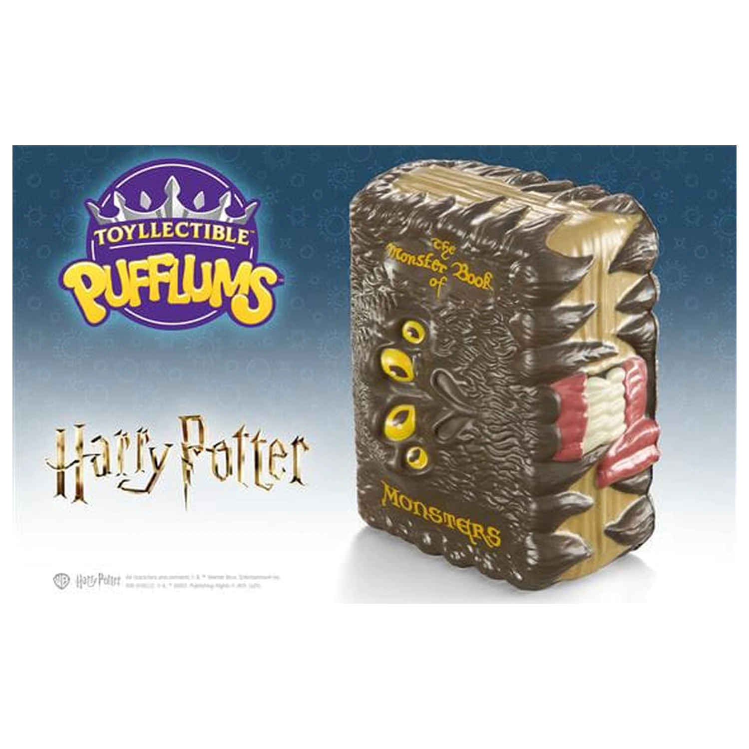 Harry Potter Squishy Pufflums The Monster Book of Monsters 15 cm poza produsului