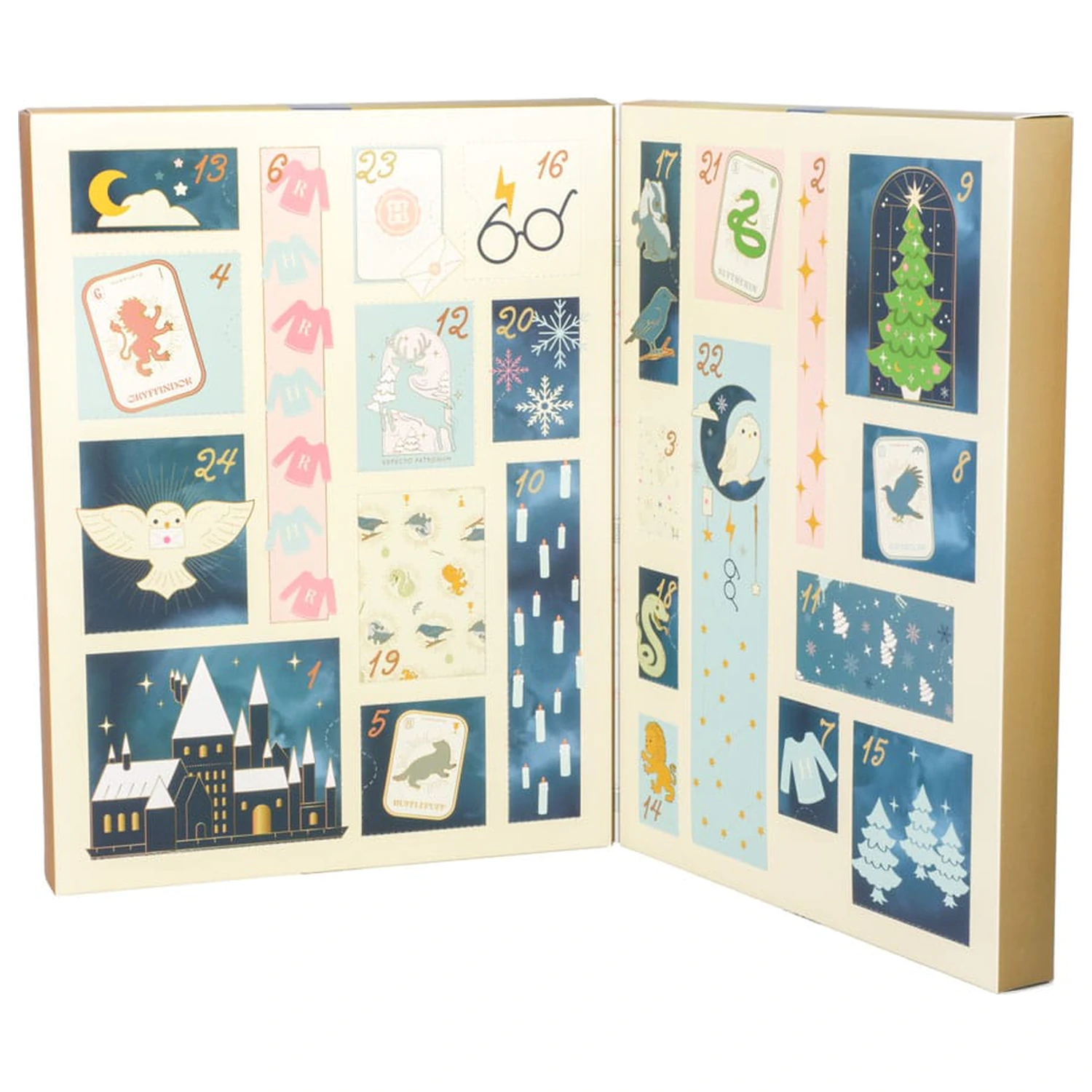 Harry Potter Calendar Advent Papetărie 24 Day Hogwarts poza produsului