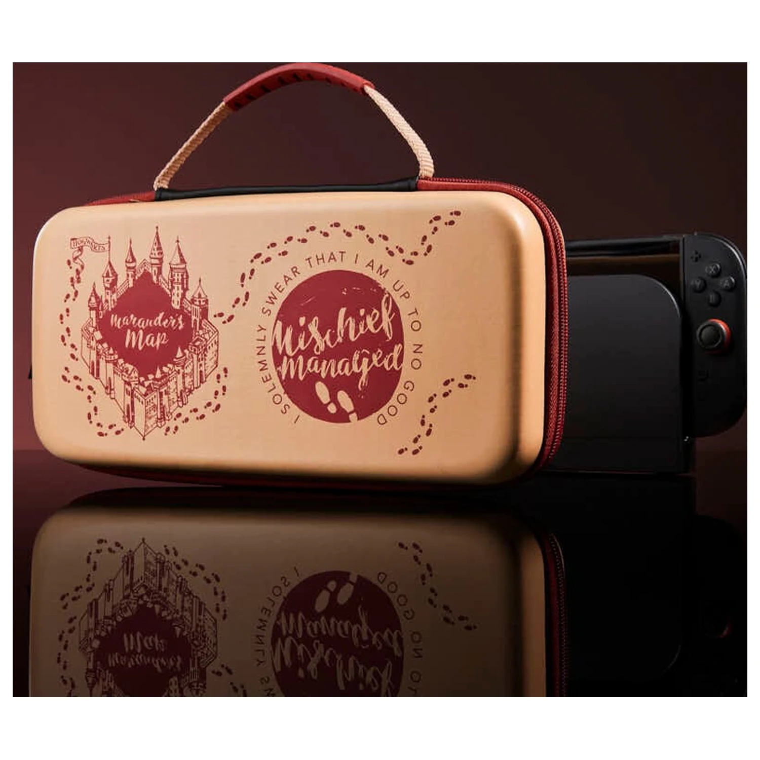 Harry Potter Switch 2 Carry Bag Husa de transport Marauder's Map poza produsului
