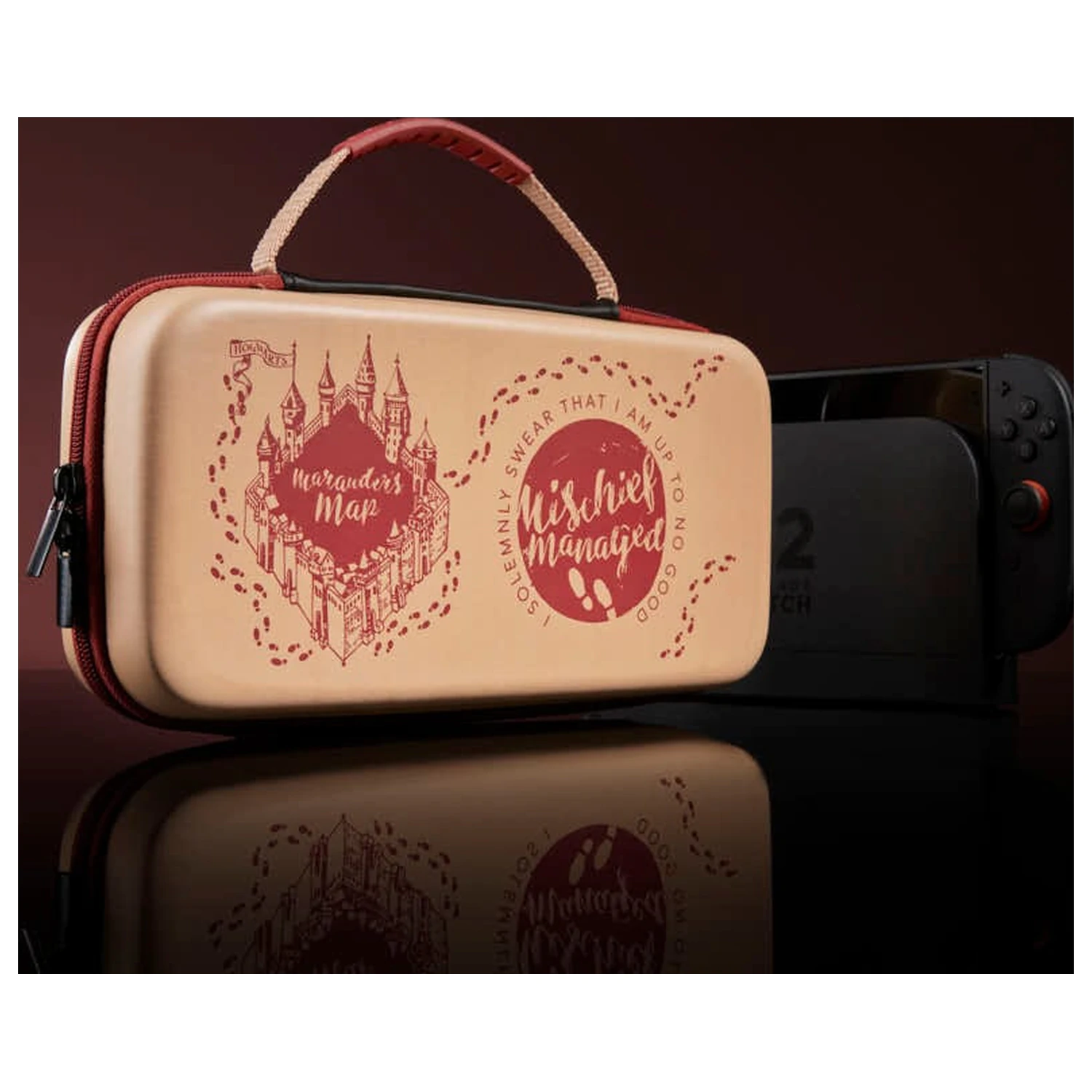 Harry Potter Switch 2 Carry Bag Husa de transport Marauder's Map poza produsului
