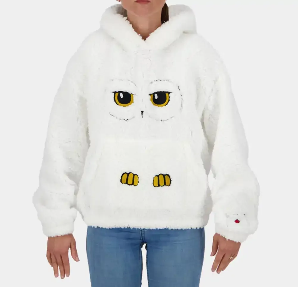 Harry Potter Teddy Pulover cu gluga Hedwig poza produsului