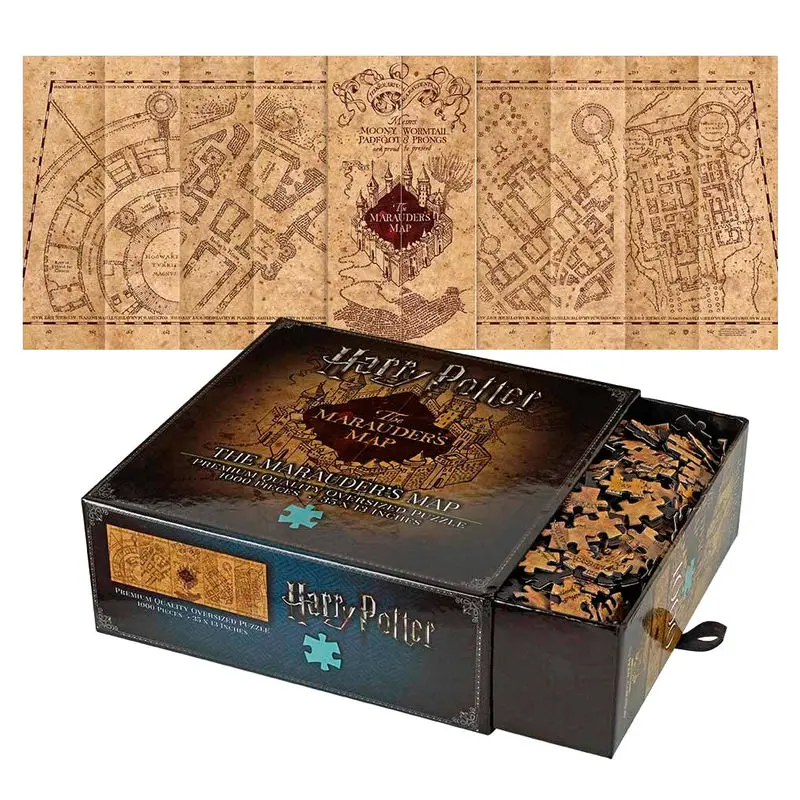 Puzzle Harry Potter Coperta Harta Hoților poza produsului