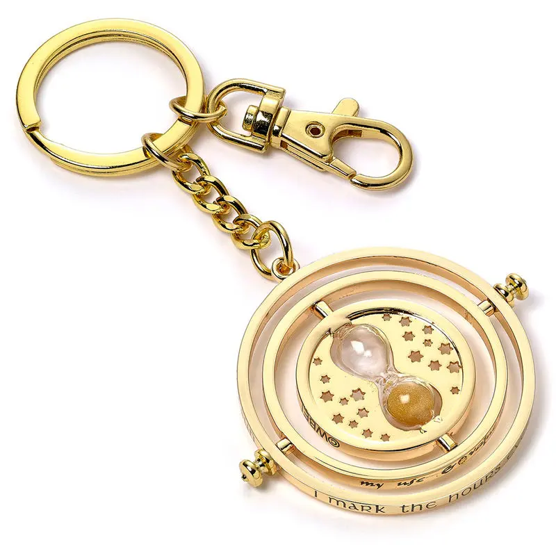 Breloc Harry Potter Time Turner (placat cu argint) poza produsului