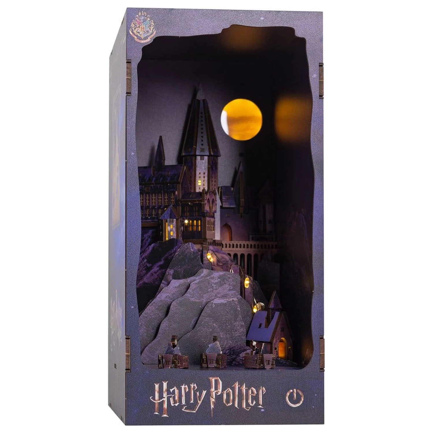 Harry Potter Tiny Adventures Book Nook Mini Diorama Hogwarts Castle 18 cm poza produsului