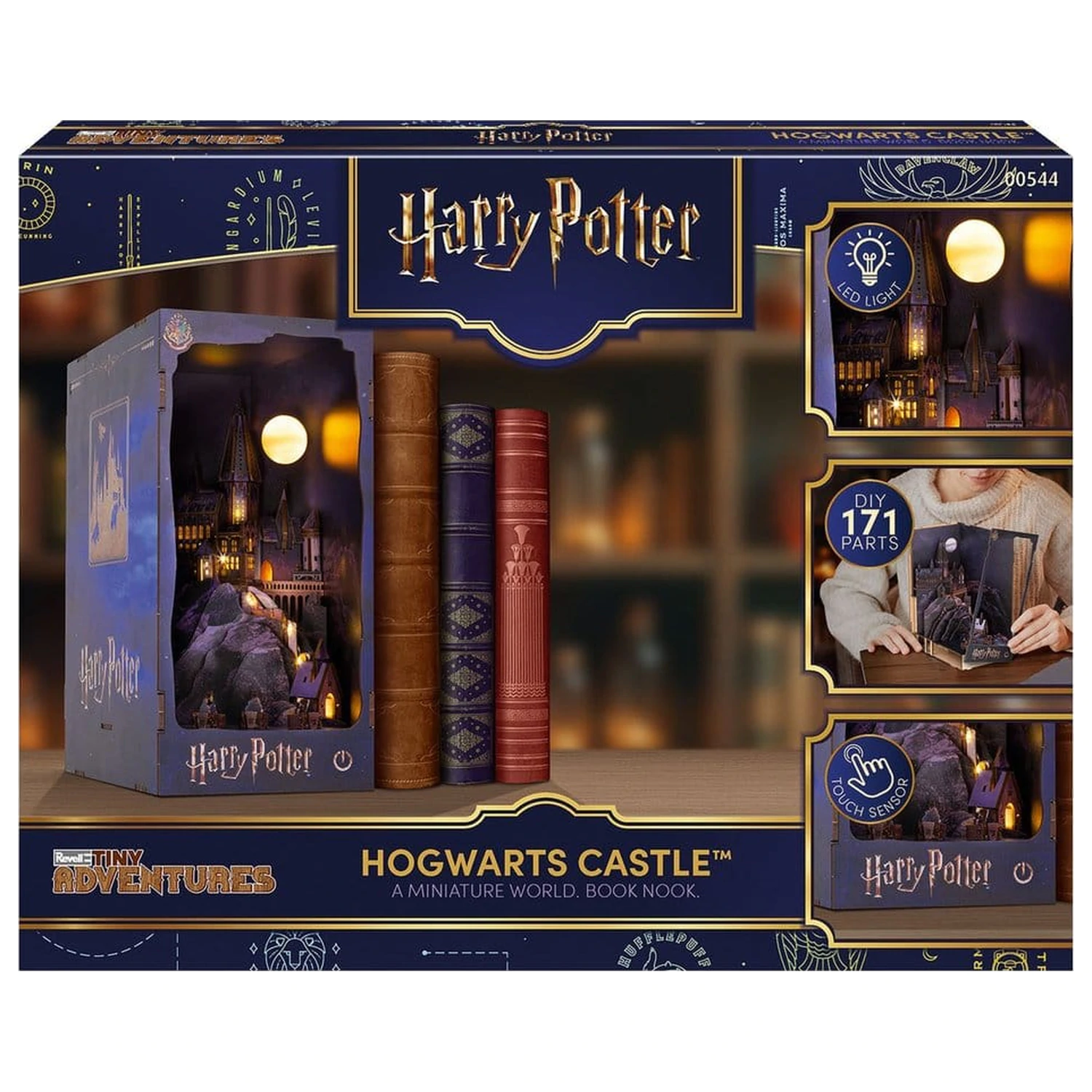 Harry Potter Tiny Adventures Book Nook Mini Diorama Hogwarts Castle 18 cm poza produsului