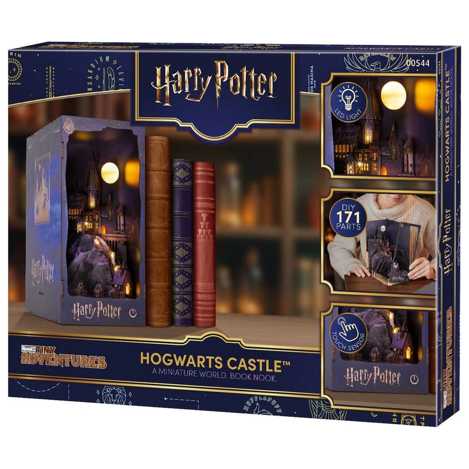 Harry Potter Tiny Adventures Book Nook Mini Diorama Hogwarts Castle 18 cm poza produsului