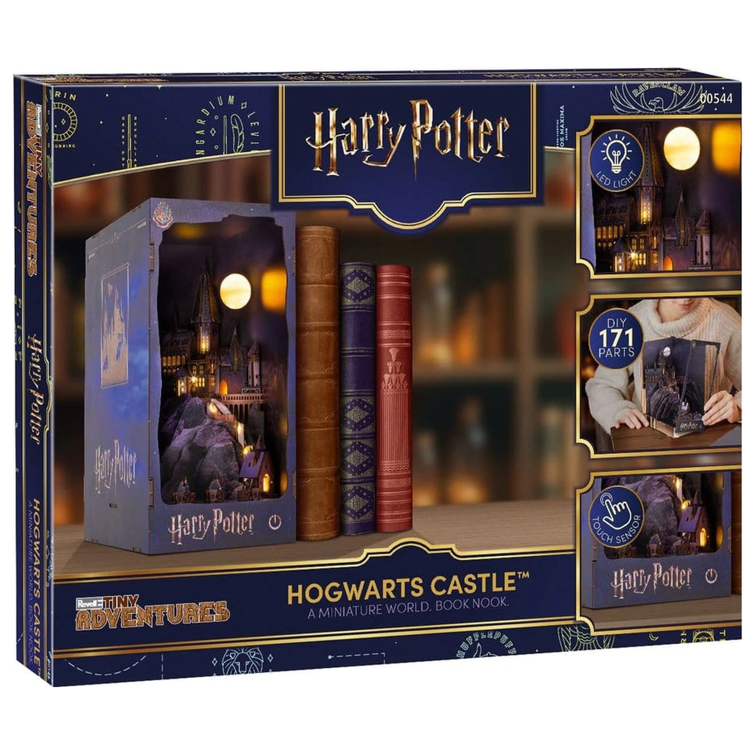 Harry Potter Tiny Adventures Book Nook Mini Diorama Hogwarts Castle 18 cm poza produsului