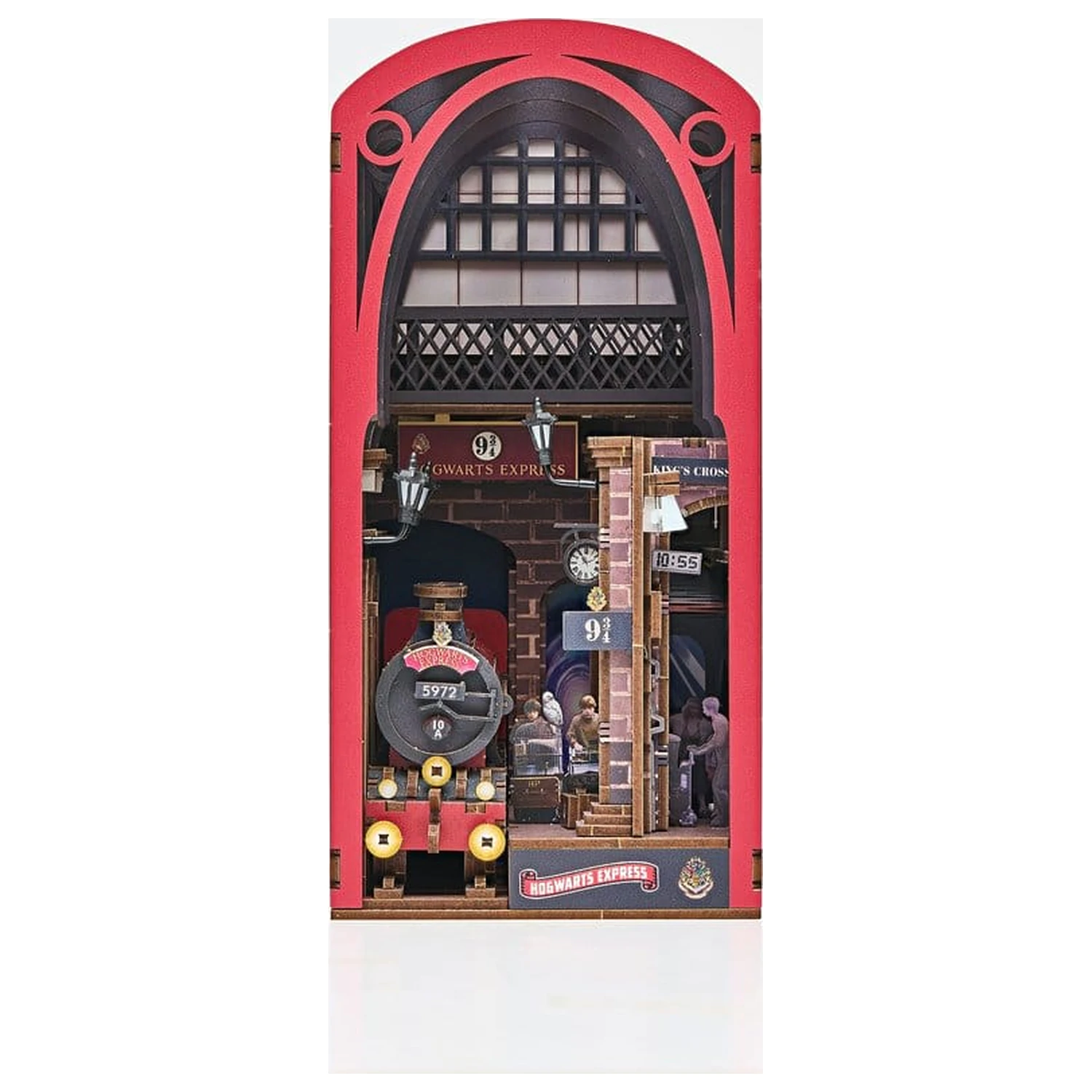 Harry Potter Tiny Adventures Book Nook Mini Diorama Hogwarts Express 18 cm poza produsului