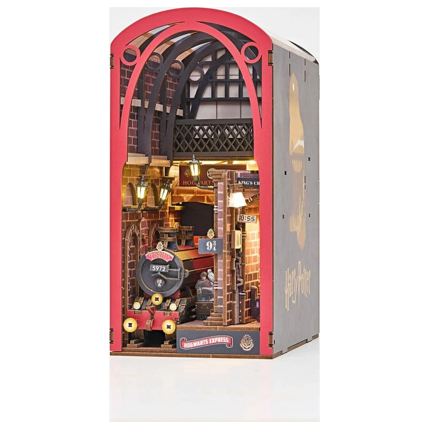 Harry Potter Tiny Adventures Book Nook Mini Diorama Hogwarts Express 18 cm poza produsului