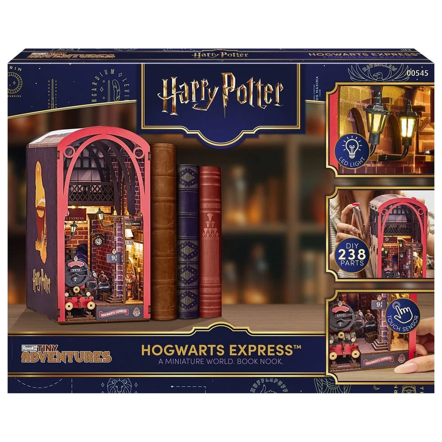 Harry Potter Tiny Adventures Book Nook Mini Diorama Hogwarts Express 18 cm poza produsului