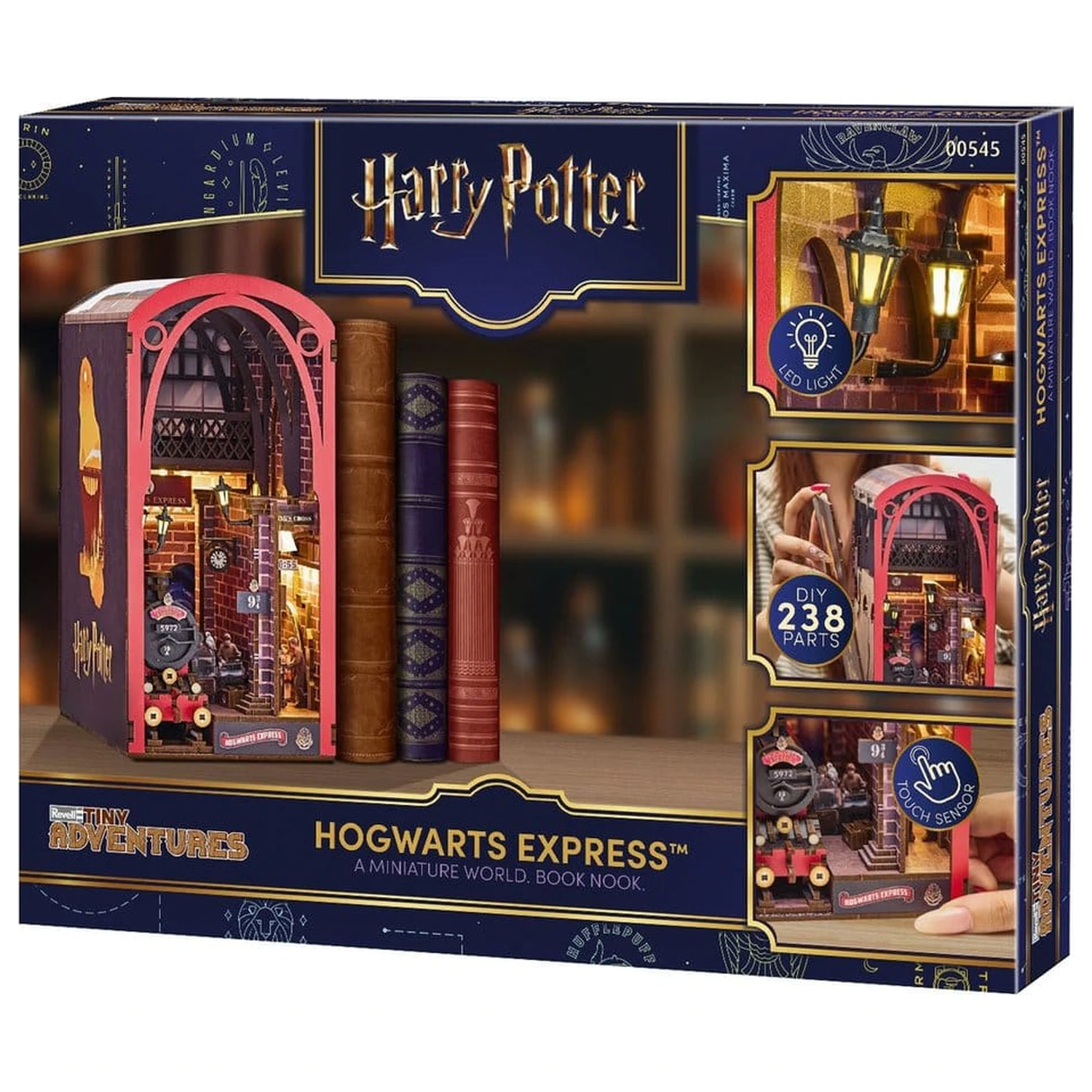Harry Potter Tiny Adventures Book Nook Mini Diorama Hogwarts Express 18 cm poza produsului