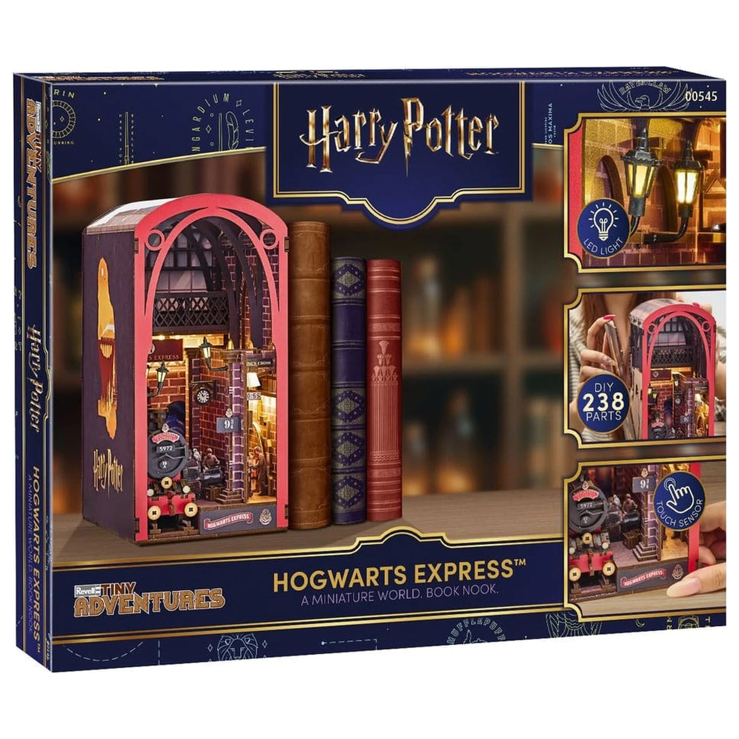 Harry Potter Tiny Adventures Book Nook Mini Diorama Hogwarts Express 18 cm poza produsului