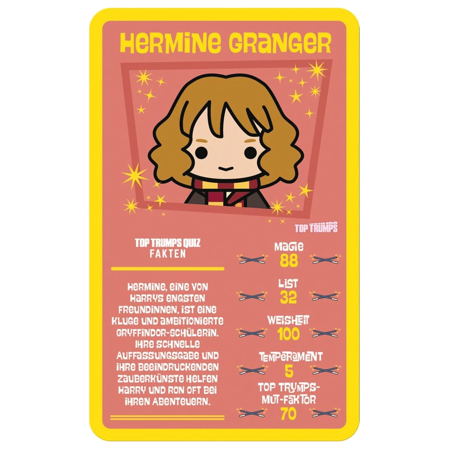 Harry Potter Card Game Top Trumps Chibi Style *German Version* poza produsului