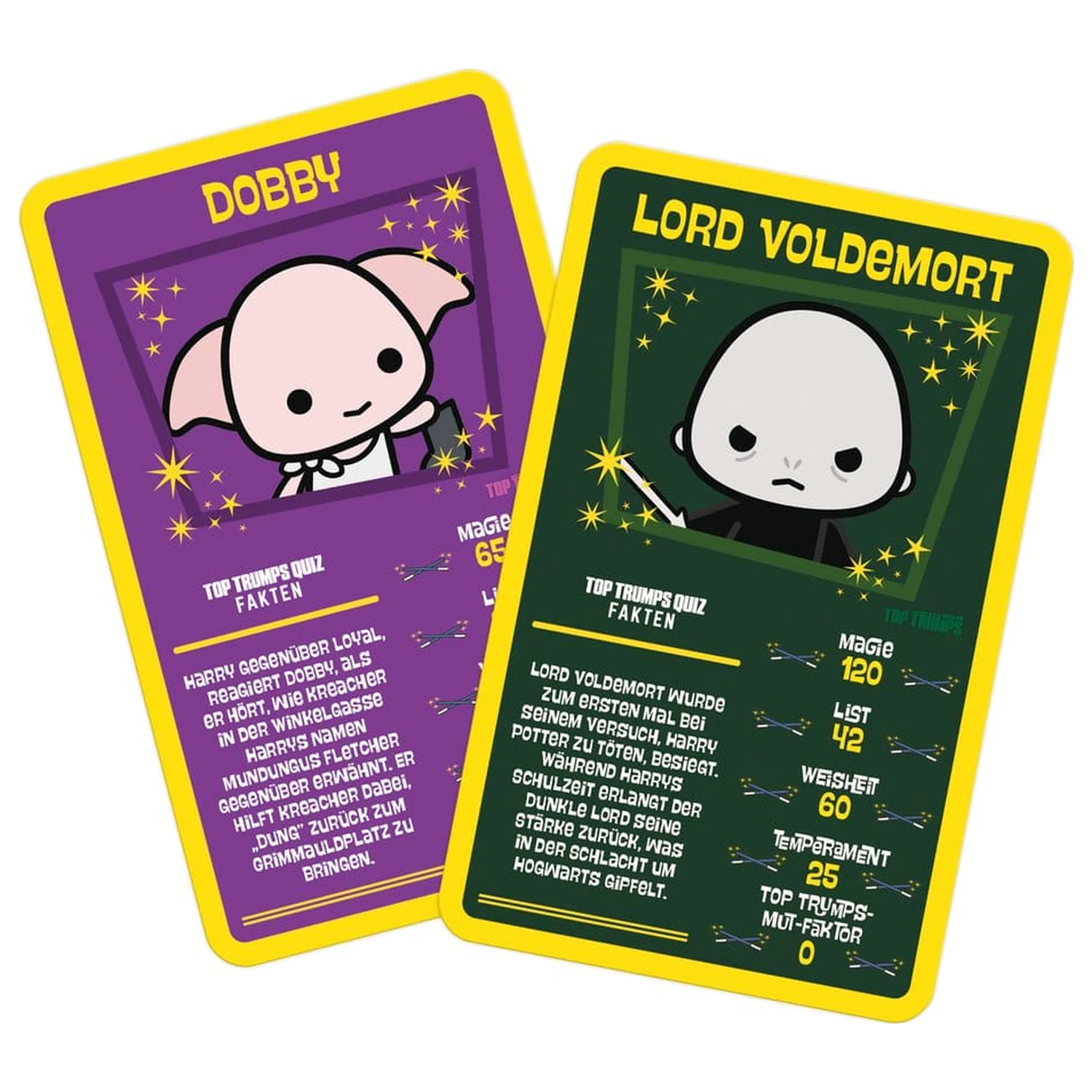 Harry Potter Card Game Top Trumps Chibi Style *German Version* poza produsului