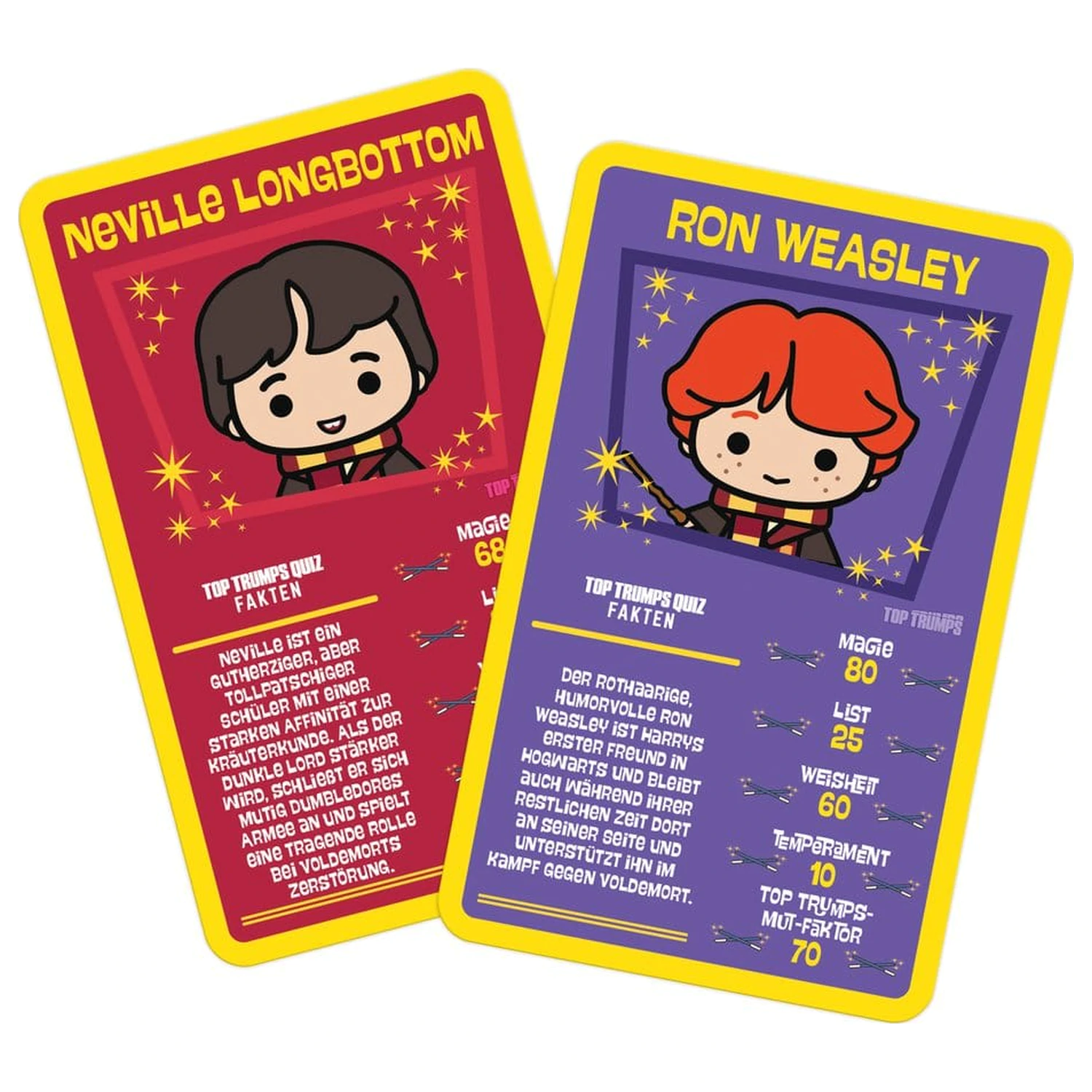 Harry Potter Card Game Top Trumps Chibi Style *German Version* poza produsului